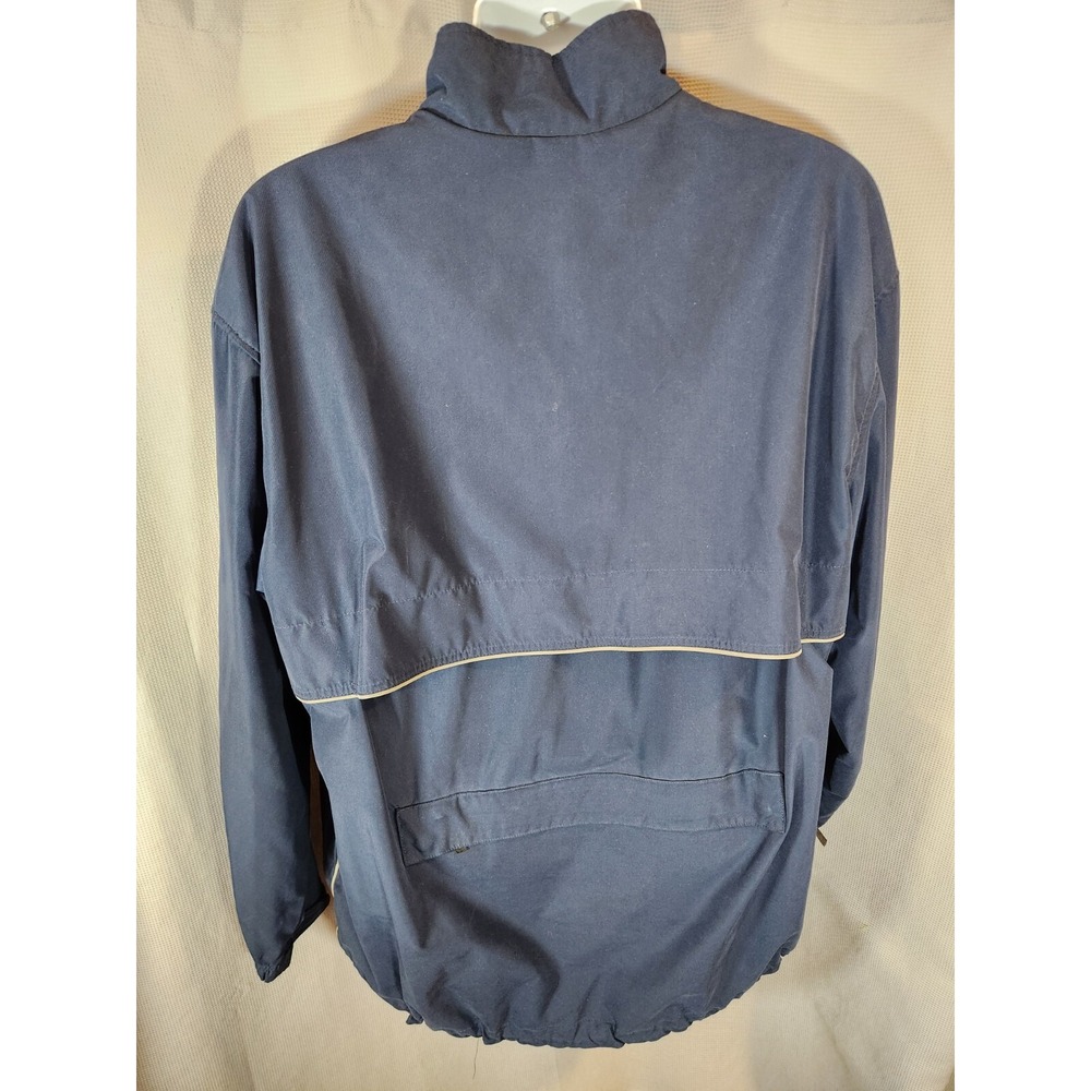 Nike Golf Full Zip Windbreaker Jacket XL Mens Blue Windproof Water Resistant - Picture 2 of 8